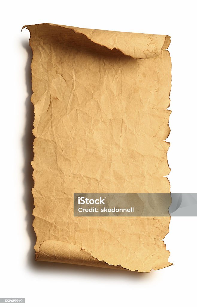 old paper  Parchment Stock Photo