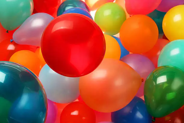 Photo of Lots of Colorful Balloons