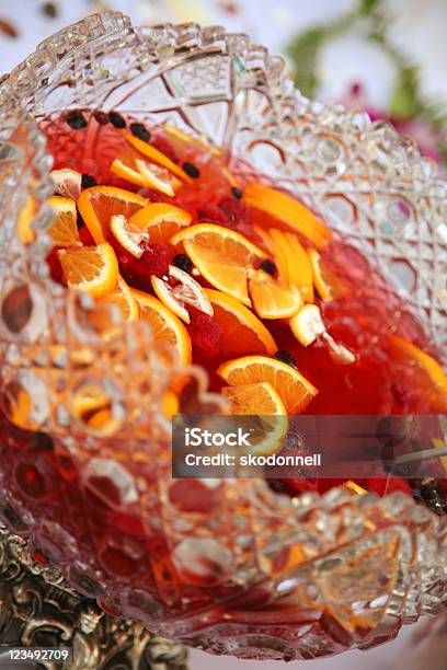Punch Bowl At A Wedding Reception Stock Photo - Download Image Now - Punch Bowl, Punch - Drink, Alcohol - Drink
