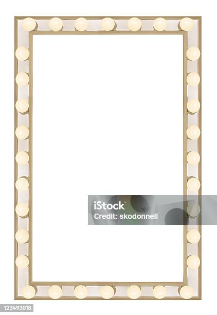 Movie Marque Border Xxl Stock Photo - Download Image Now - Frame - Border, Mirror - Object, Film Poster