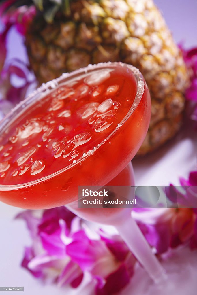 Morango margarita com Sal - Royalty-free Cultura Havaiana Foto de stock