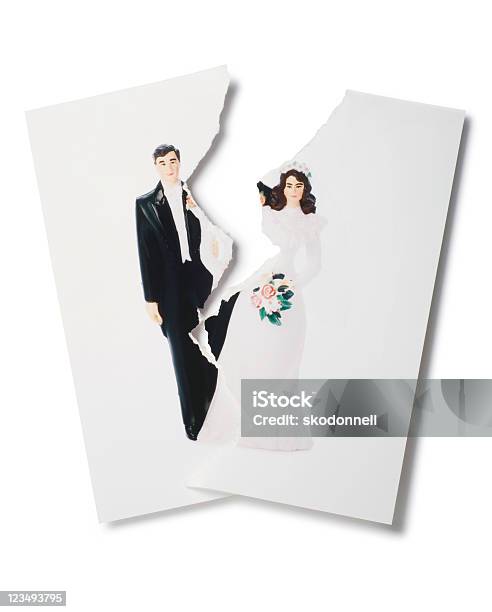 Divorzio - Fotografie stock e altre immagini di Divorzio - Divorzio, Strappare, Fotografia - Immagine