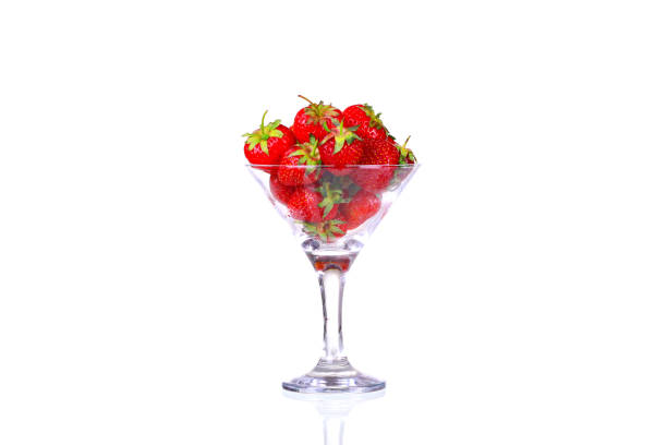istock fresh juicy strawberries isolated on white background 1234940617