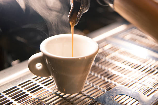 istock Coffee machine of a bar 1234943193