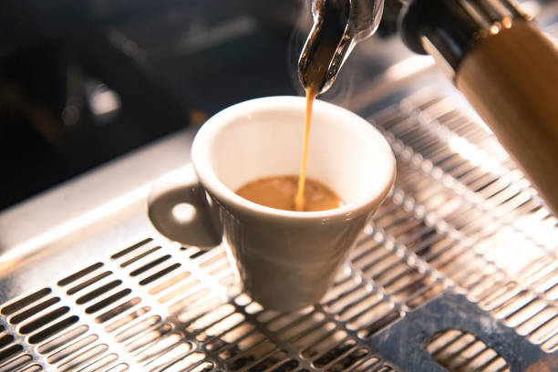 istock Coffee machine of a bar 1234943209