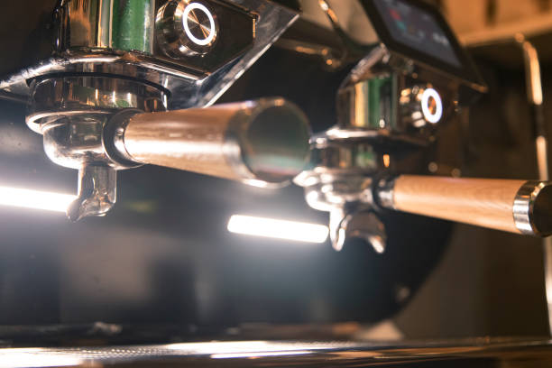 istock Coffee machine of a bar 1234944239
