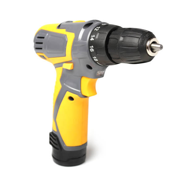 istock Power Cordless Screwdriver. Isolated with clipping path. 1234956645