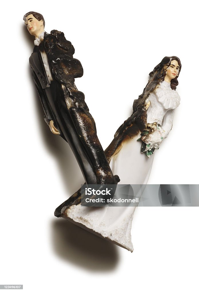 Divorzio - Foto stock royalty-free di Lacerato