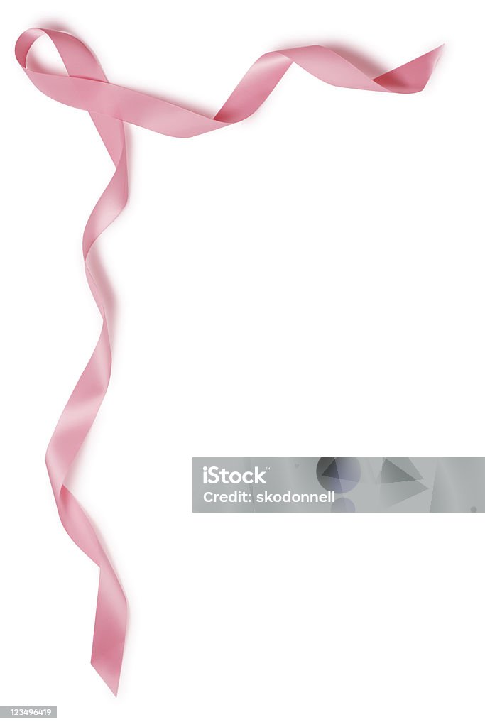 유방암 인식 리본상 - 로열티 프리 유방암 인식 향상 리본 스톡 사진