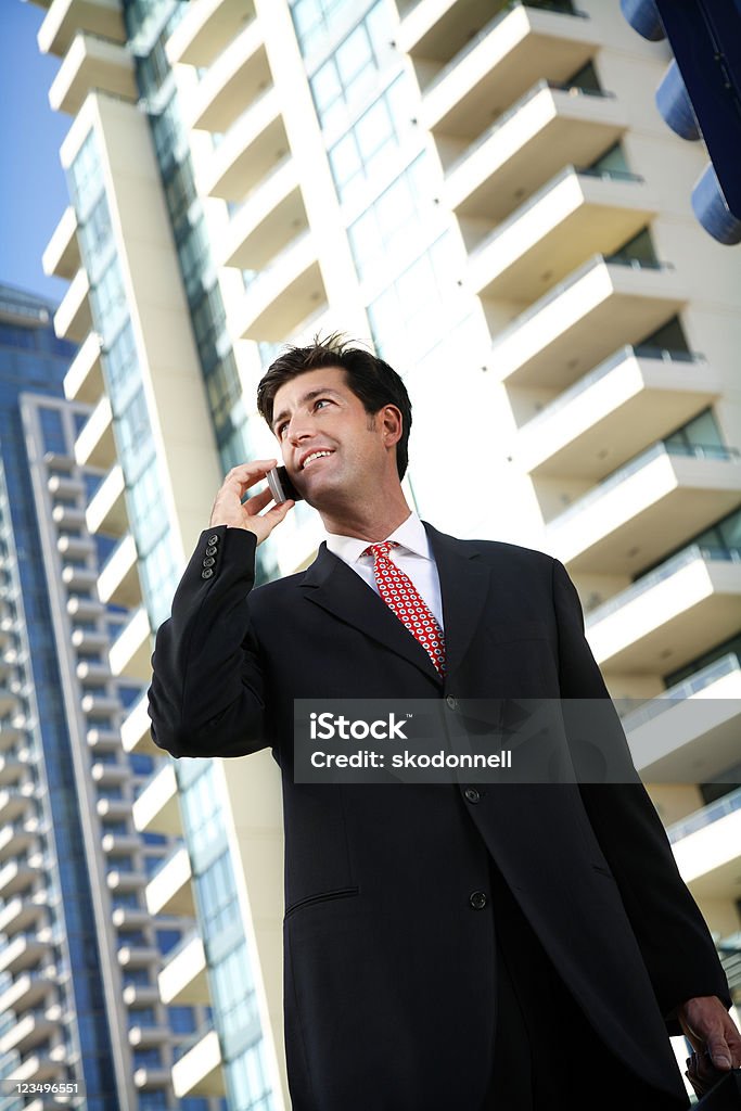 Homme d'affaires dans le centre-ville de San Diego - Photo de Architecture libre de droits