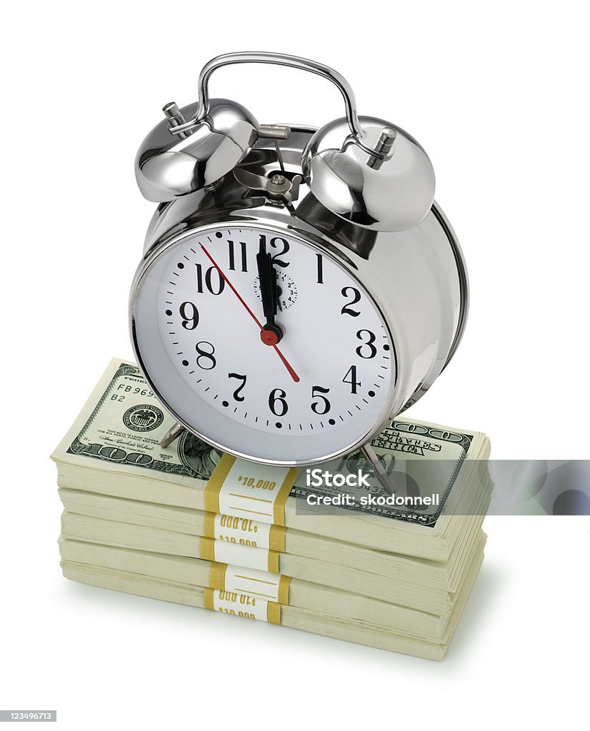 Time is Money  12 O'Clock Stock Photo