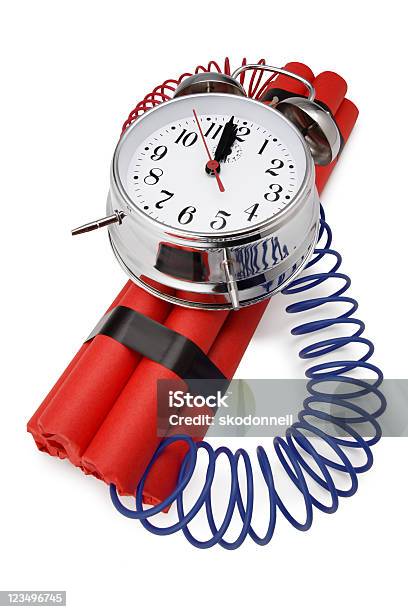 Time Bomb Stock Photo - Download Image Now - 12 O'Clock, Alarm Clock, Alertness