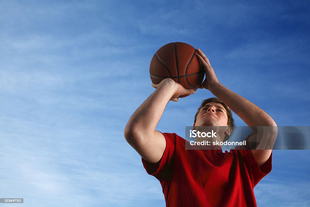 Filmar una de básquetbol - Foto de stock de 16-17 años libre de derechos