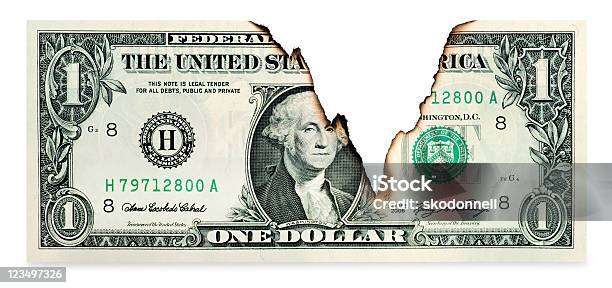 Fallende Usa Dollar Stockfoto und mehr Bilder von Verbrannt - Verbrannt, Geldschein, Brennen