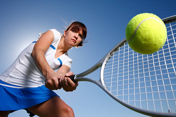 istock Woman Tennis Player 123497360