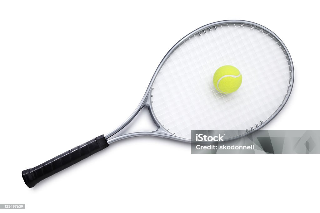 테니스 라켓을 및 볼 - 로열티 프리 테니스 라켓 스톡 사진