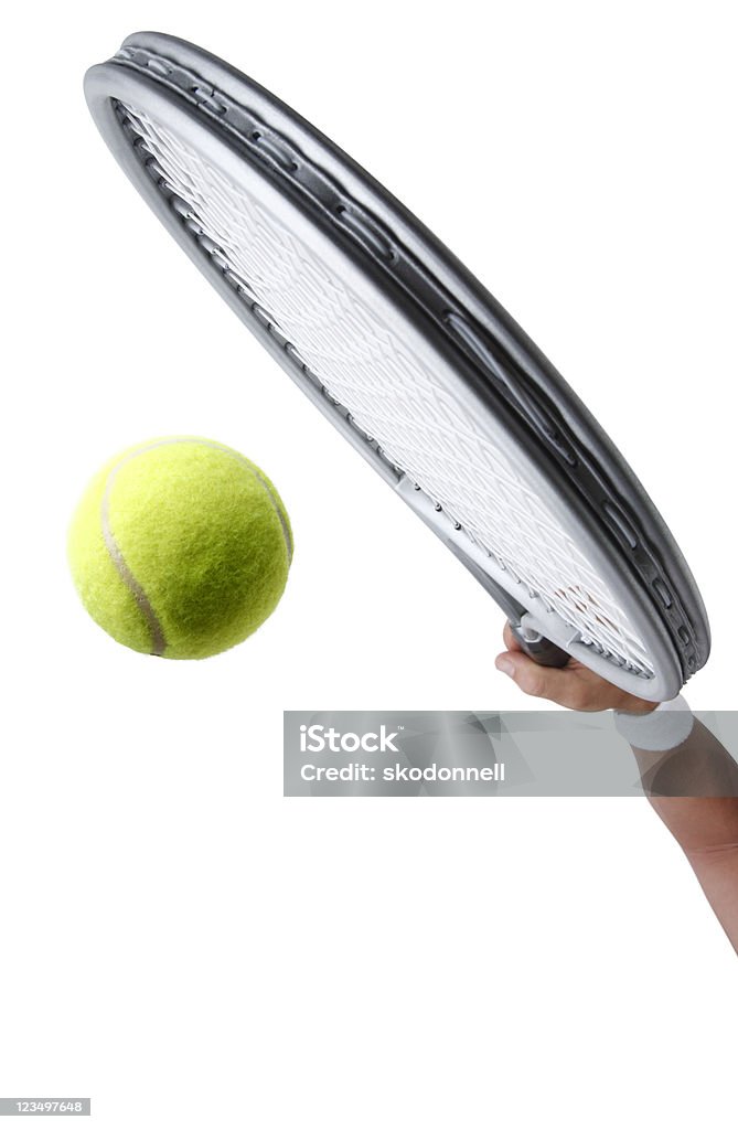 Twoja Piłka do tenisa - Zbiór zdjęć royalty-free (Białe tło)