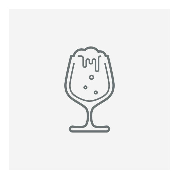 getränke alkohol icon - wine champagne bottle mulled wine stock-grafiken, -clipart, -cartoons und -symbole