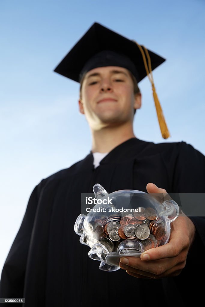 College Plan d'épargne - Photo de Compte d'épargne éducation libre de droits