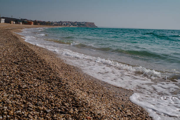 istock beautiful sea at noon in spring, clear water 1235011715