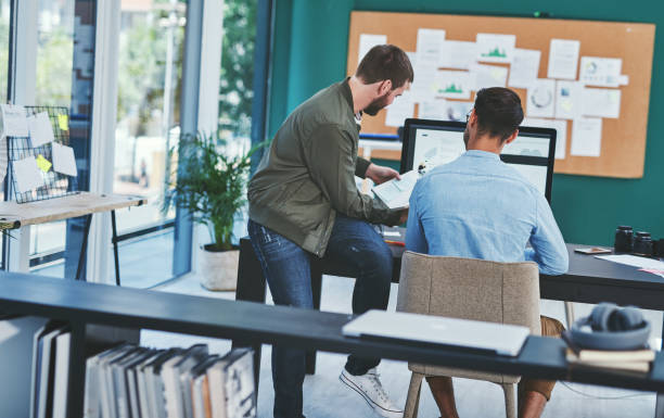 istock Combining their range of expertise and experience into one 1235013266