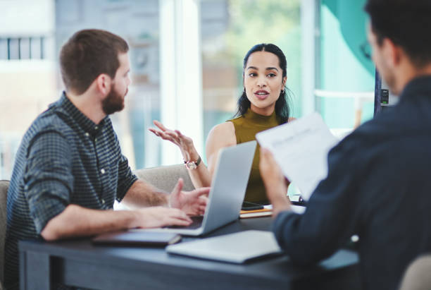 istock Arranging plans down to the detail 1235023027