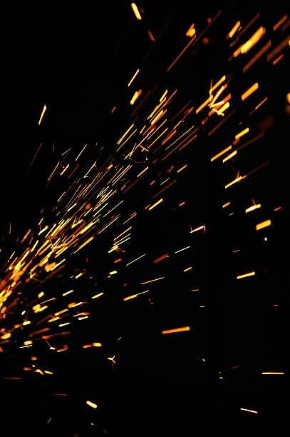 istock Glowing Flow of Sparks 123507095