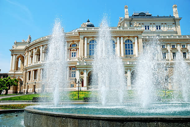 istock Public opera theater in Odessa 123507565