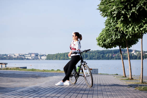 istock Ride on a bike in town 1235082309