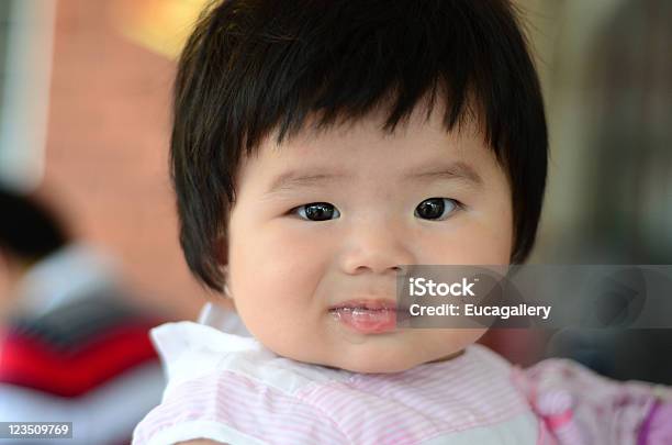 Baby Smirk Stock Photo - Download Image Now - Baby - Human Age, Smiling, 0-11 Months