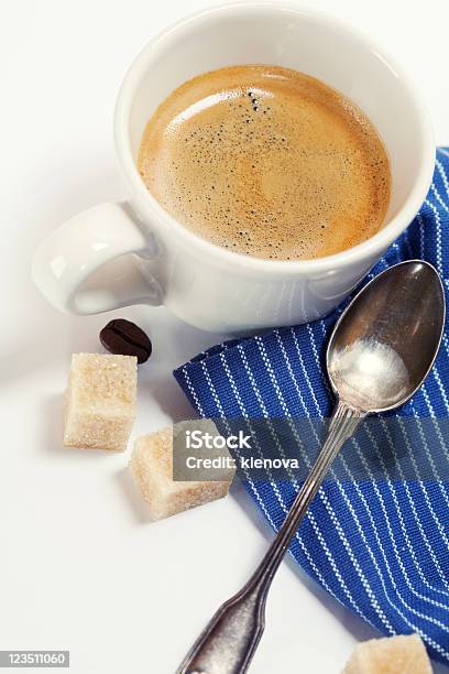 Foto de Expresso Italiano e mais fotos de stock de Amontoamento - Amontoamento, Azul, Açúcar