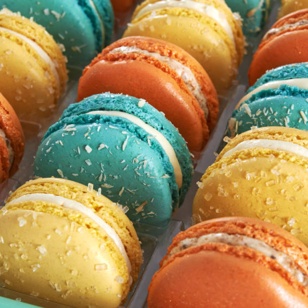 istock Colorful French Macarons 1235118186