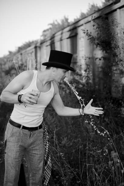 istock Male photoshoot at construction site 1235142416