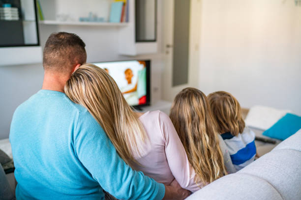 istock Family at home during epidemic coronavirus 1235157682