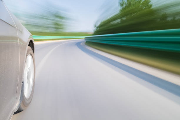istock car driving on the ramp 1235174817