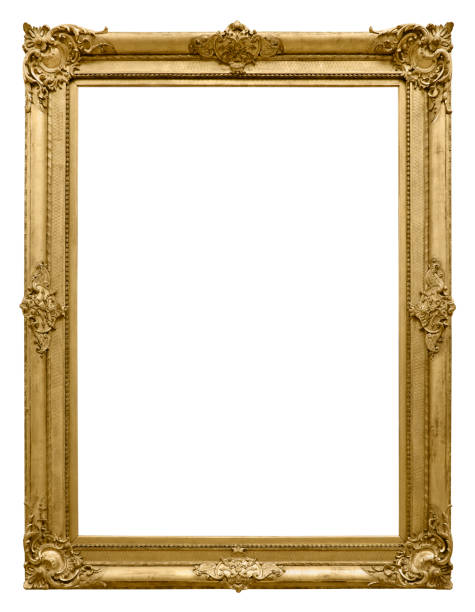 istock Golden Vintage Frame (All clipping paths included) 1235212797