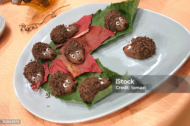 Hedgehogs De Chocolate - Fotografias de stock e mais imagens de Chocolate - Chocolate, Animal, Gastrónomo