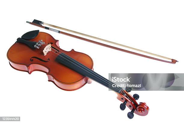 Arco E Violino - Fotografias de stock e mais imagens de Violino - Violino, Arco - Equipamento musical, Figura para recortar