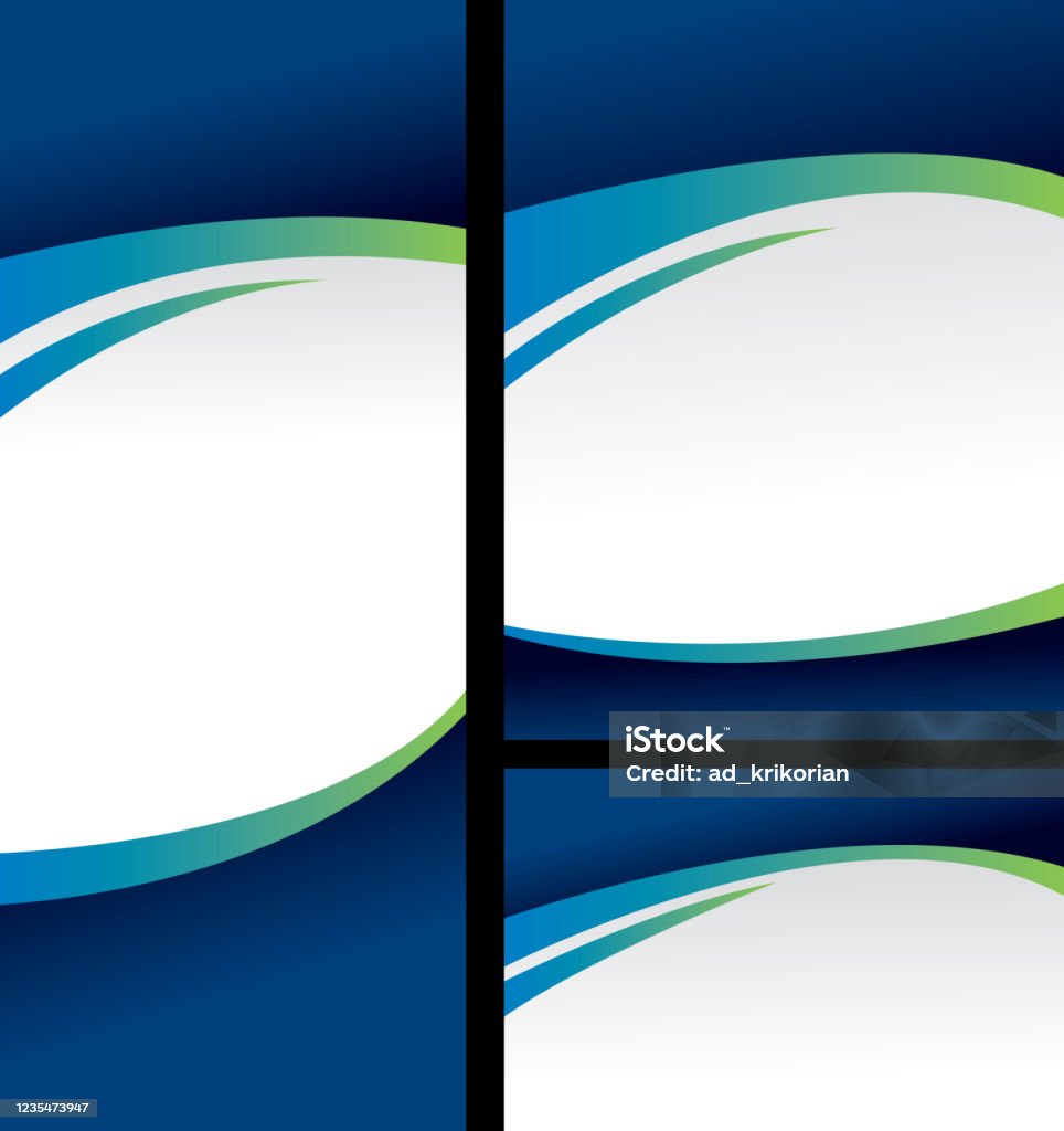 Abstract Catalog Cover Page Graphics Template Artwork Stock