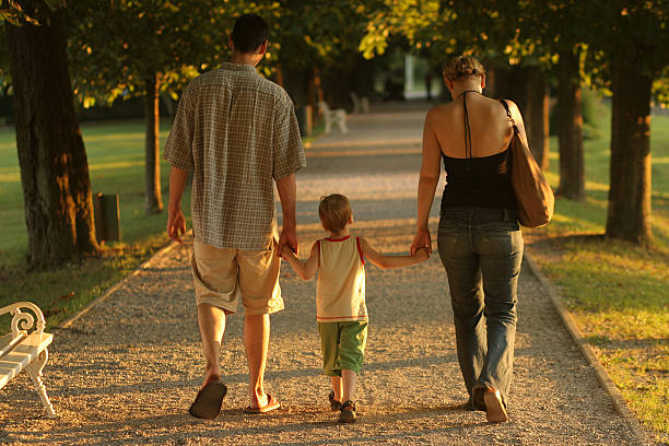 istock Family in the park 123550896