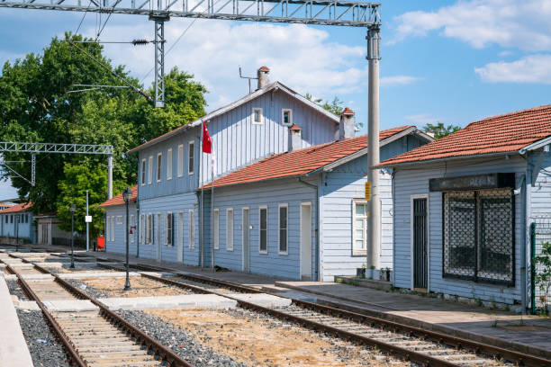 istock Edirne and Alpullu Train Station, Kirklareli, Turkey 1235630856