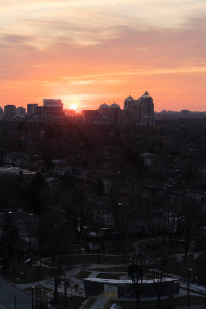 istock Dramatic Sunrise in North York Ontario Canada 1235675701