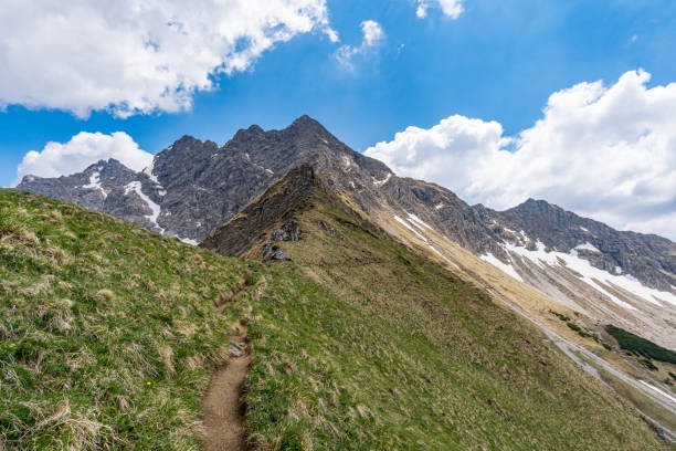 istock Mountain tour in the Allgau Alps 1235676972