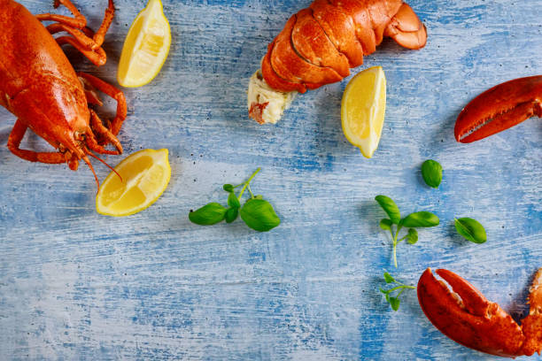 istock A delicious freshly boiled lobster tail and claw 1235734414