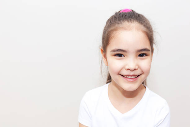 istock Happy Smiling Small Girl 1235781700