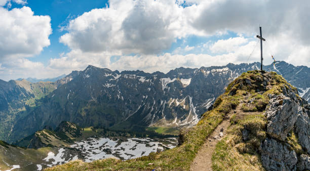 istock Mountain tour in the Allgau Alps 1235864231