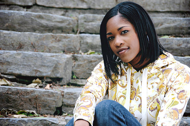 istock Young African American Woman 123589716