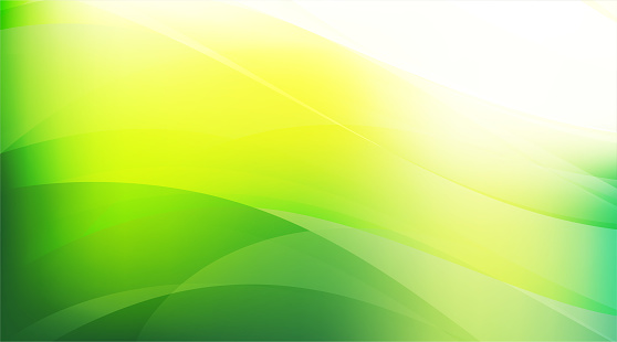 Wave Abstract Sunny Smooth green Background