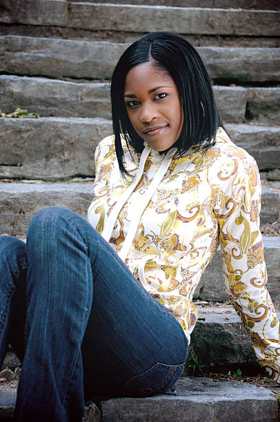 istock Young African American Woman 123594040