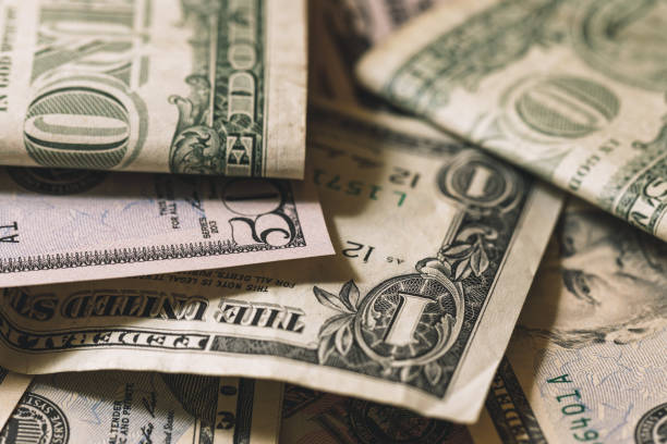 istock Close-up of the US dollar bills 1236022103
